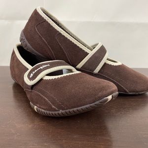 Champion Mary Jane Brown Leather Slip On